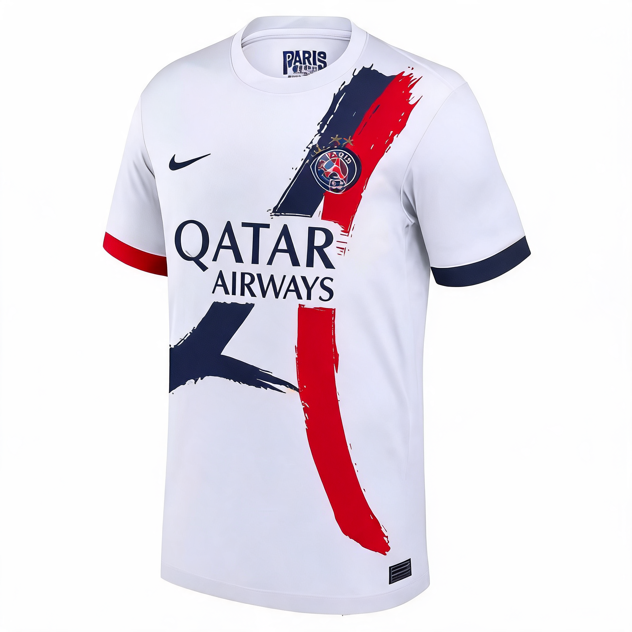 Champions of Europe #26 Extérieur Maillot 2024/26 Enfant Blanc - 2 Stars